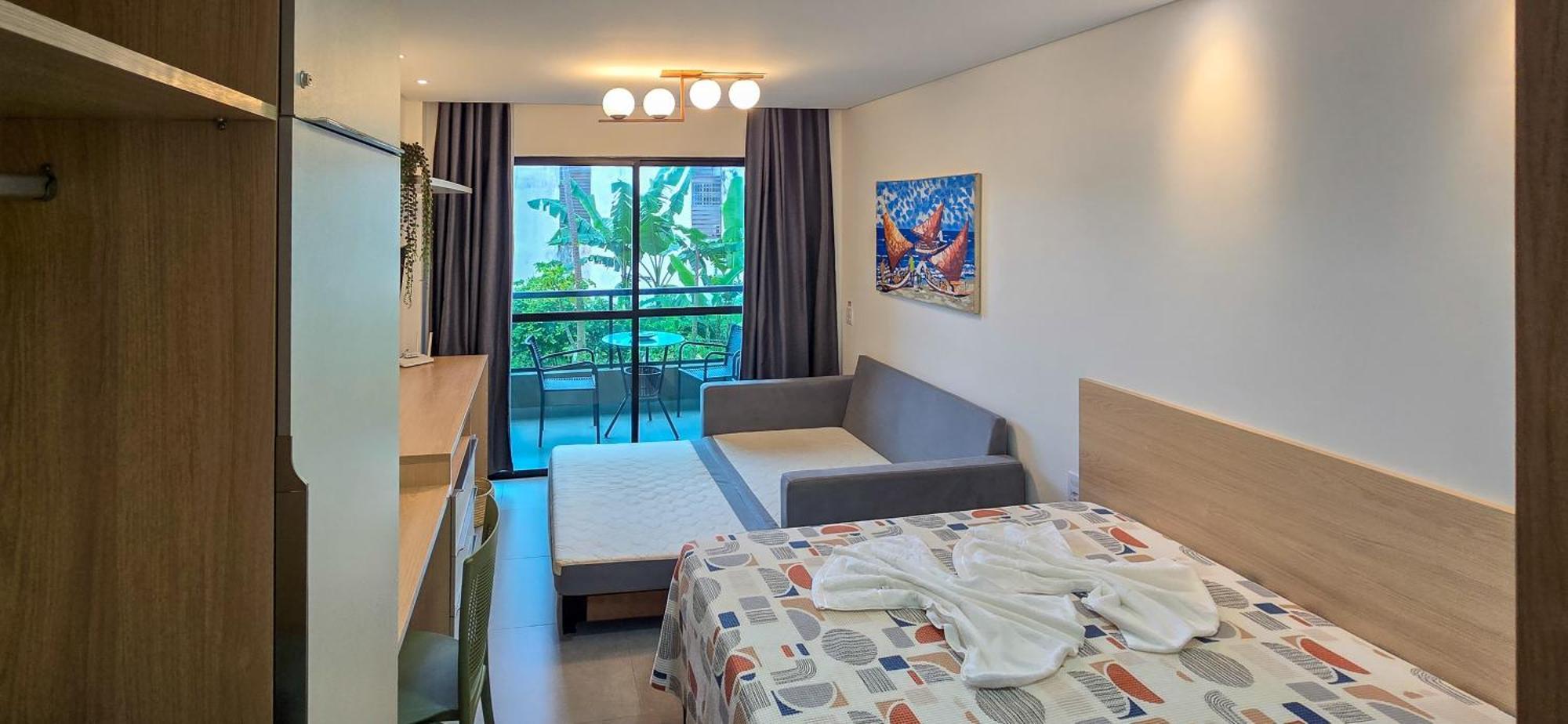 Apartment Flat Luxo 100m Da Praia, Piscina, Sauna *
