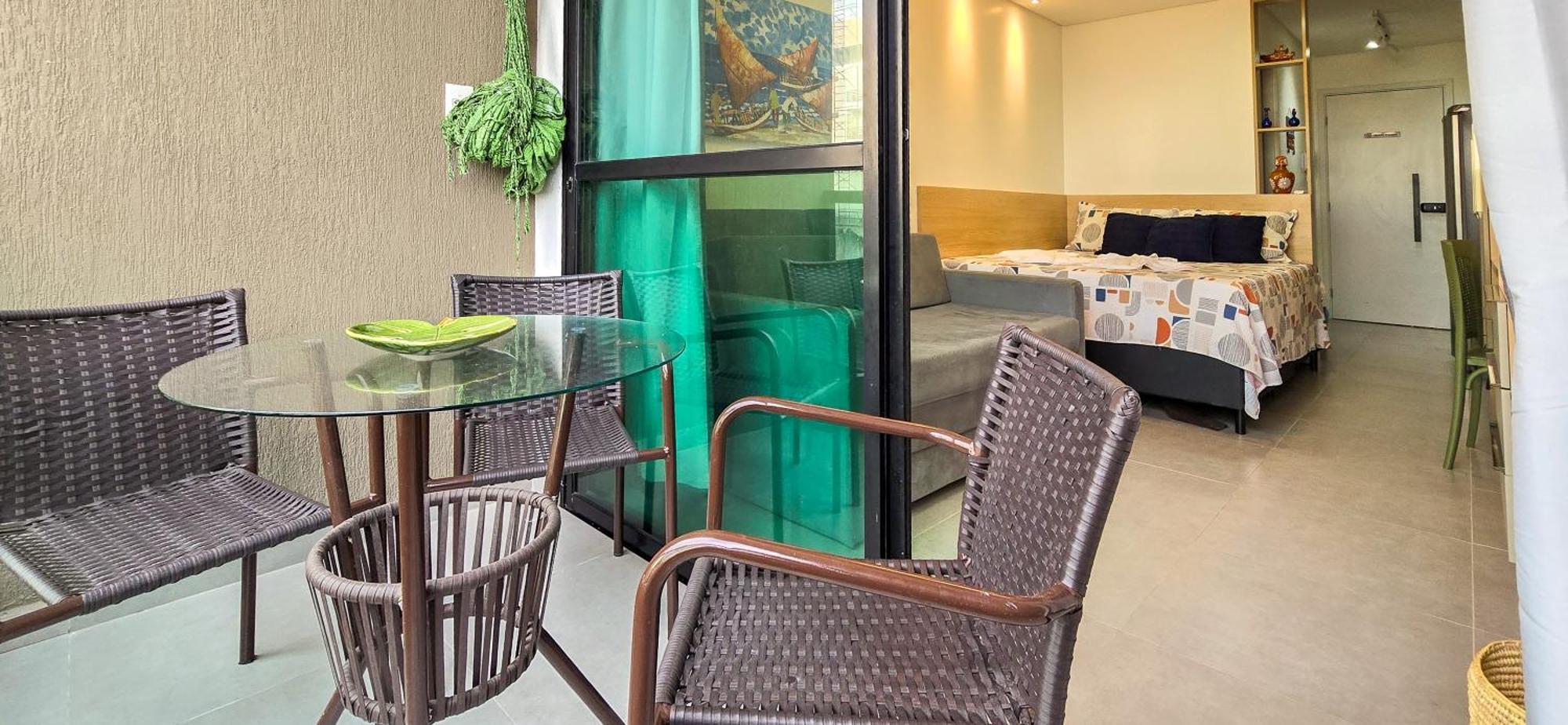 Apartment Flat Luxo 100m Da Praia, Piscina, Sauna *