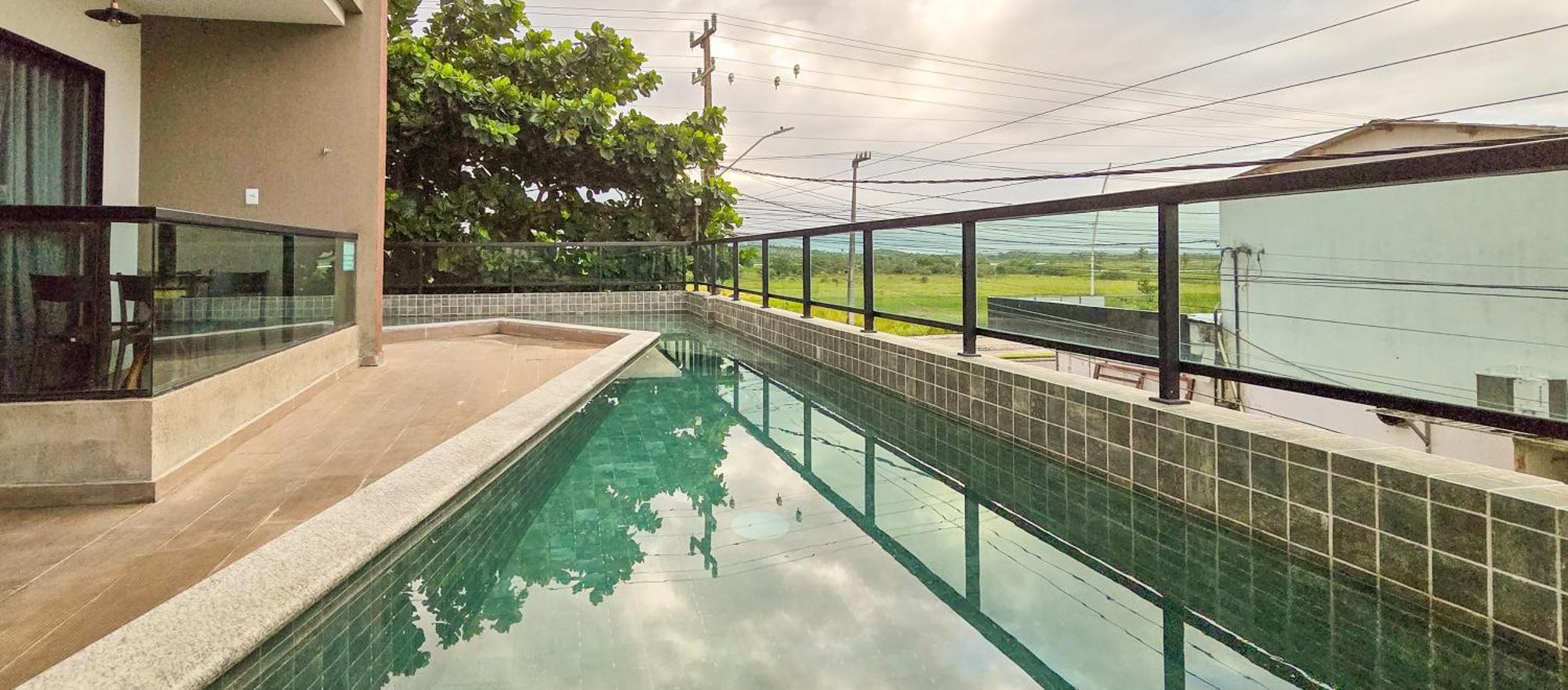 Flat Luxo 100m Da Praia, Piscina, Sauna